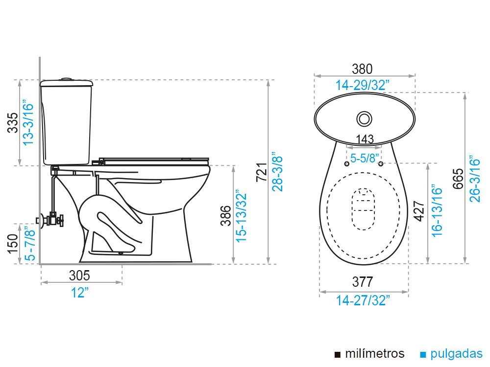 Plano de dimensiones